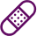 Purple bandaid icon