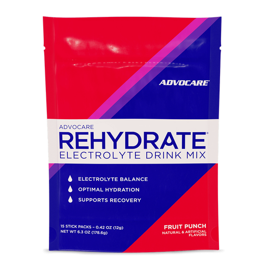 AdvoCare Rehydrate® Stick Packs, Fruit Punch  large image number 1