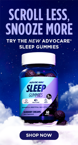 Scroll Less, Snooze More. Try the NEW AdvoCare® Sleep Gummies