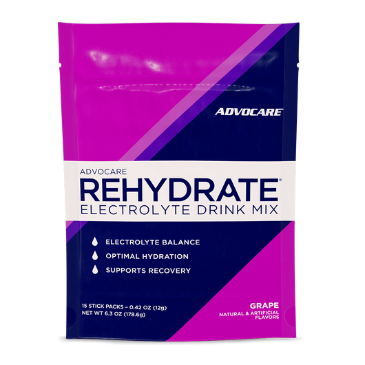 AdvoCare Rehydrate® Stick Packs, Grape  large image number 1