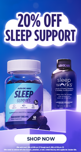 20% Off Sleep Support
