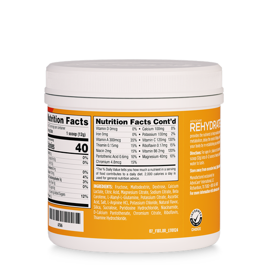 AdvoCare Rehydrate® Canister, Orange  large image number 4