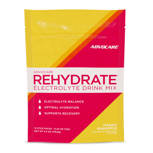 AdvoCare Rehydrate® Stick Packs, Mango Pineapple  large image number 1