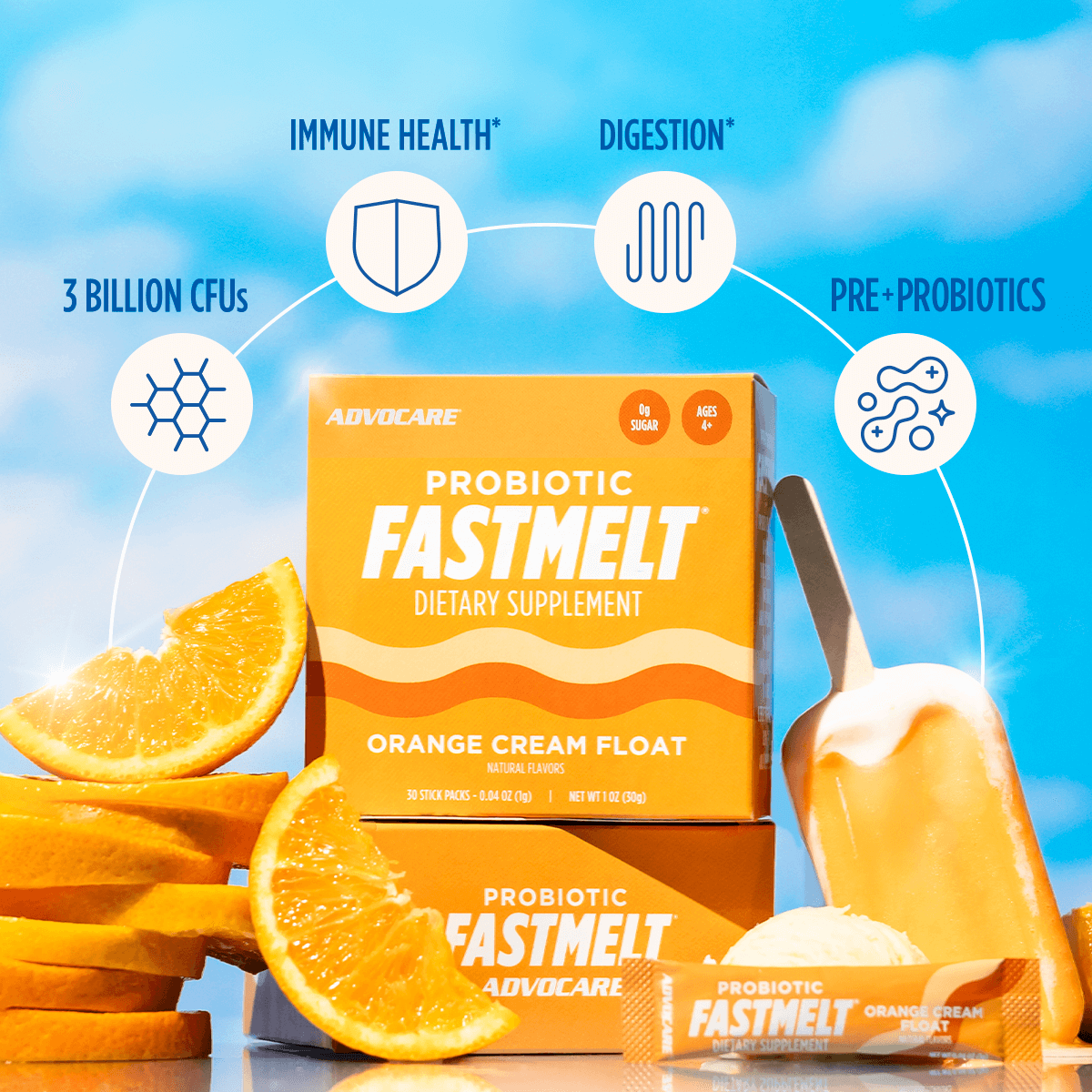 Orange Cream Float