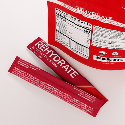 AdvoCare Rehydrate® Stick Packs, Red Raspberry  large image number 4