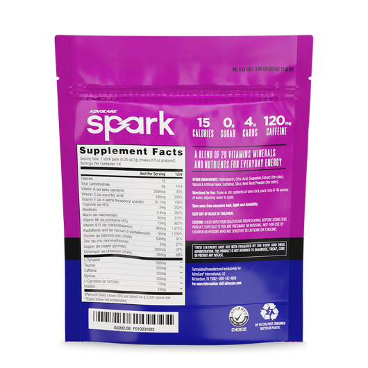 Spark® Stick Packs, Grape  large image number 3