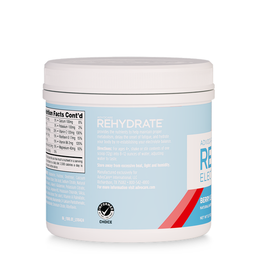 AdvoCare Rehydrate® Canister, Berry Lemon Ice  large image number 5