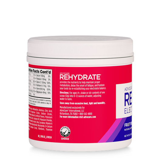 AdvoCare Rehydrate® Canister, Fruit Punch  large image number 5
