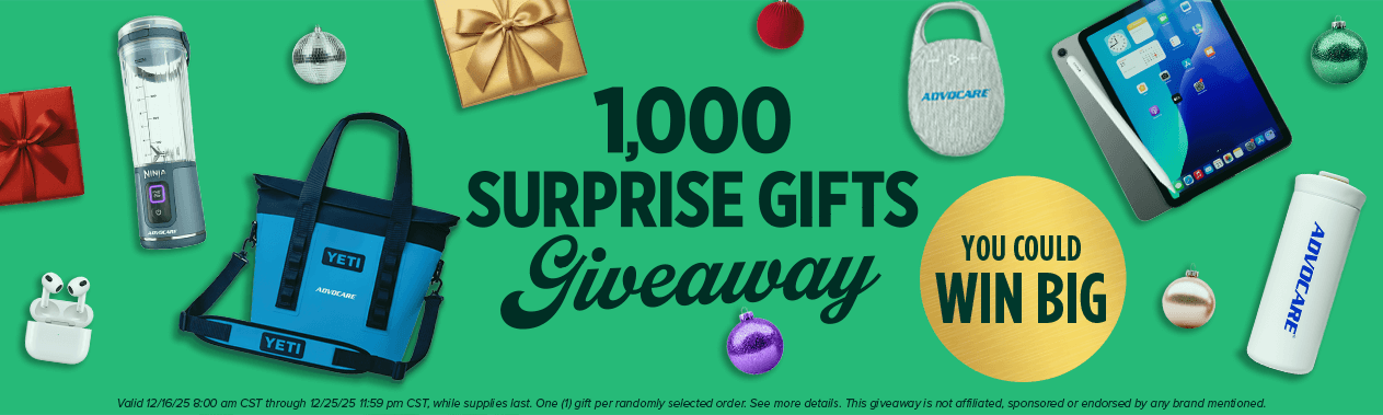 You Could Win Big! 1,000 Suprise Gifts Giveaway