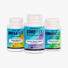 GLP-1 Nourish & Balance Bundle - OmegaPlex, CorePlex, and Synbiotic Ultra.